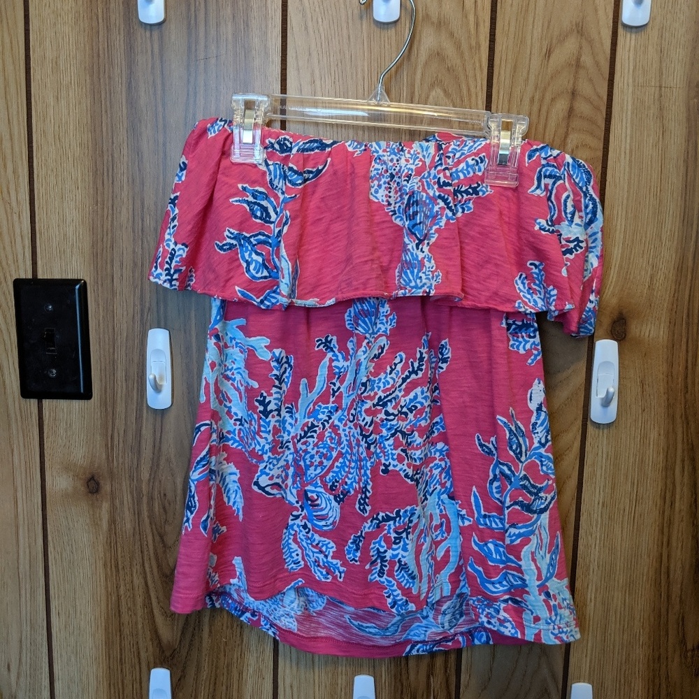 Lilly Pulitzer Strapless Top